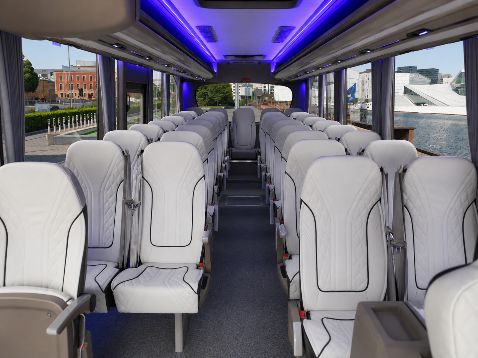 Luxury Coach interior